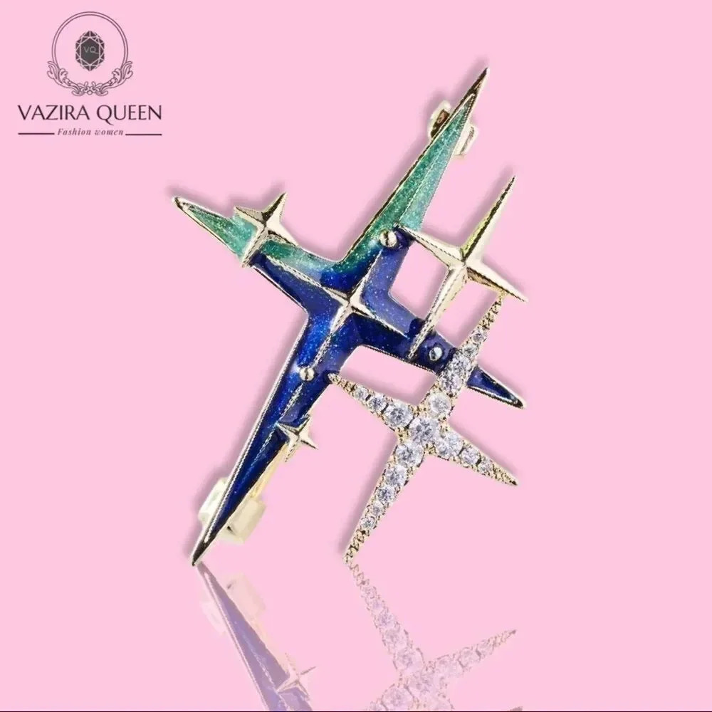 VQ Stars Brooch